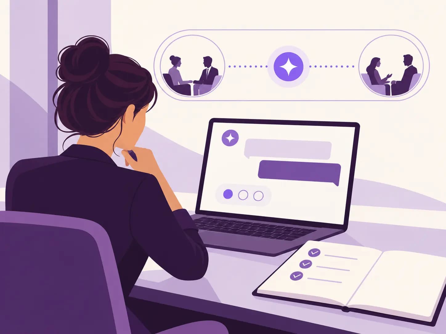 How to Use an AI Mentor Between Human Mentoring Sessions