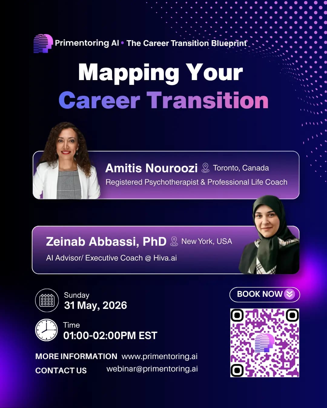 The Career Transition Blueprint poster